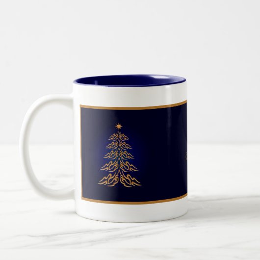 Blue Bell Christmas Tree Tasse (Links)