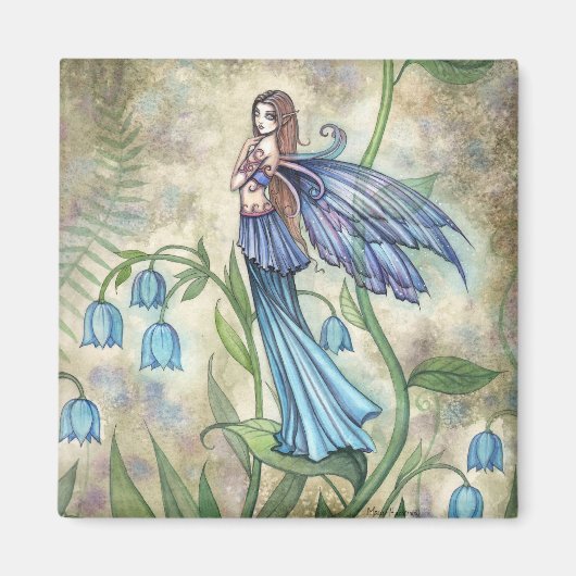 Blue Bell Faiasy Fantasy Art Magnet (Vorne)