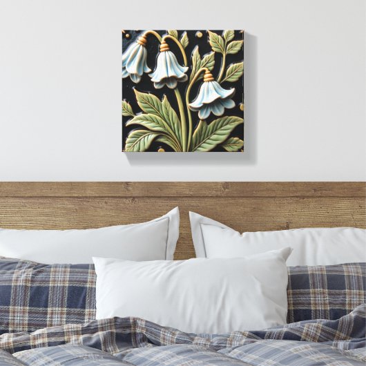 Blue Bells of Eternal Dawn Leinwanddruck (Insitu (Schlafzimmer))