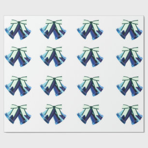 Blue Bells Wrapping Paper Geschenkpapier