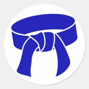 Blue Belt Stickers für Kampfkunst