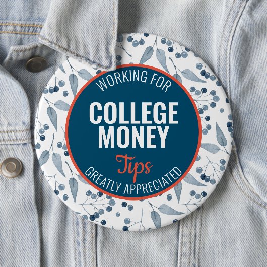 Blue Berries Tips geschätzt | UNI Button (Beispiel)