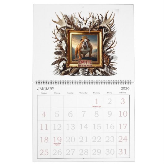 Blue Berry Bottom Doggone Good Days Kalender (Jan 2026)