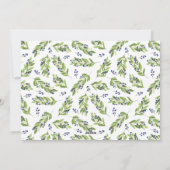 Blue Berry Grüne Foto Collage Frohe Weihnachten (Rückseite)