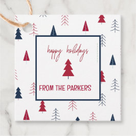 Blue Berry Holiday Gift/Favor Tags Geschenkanhänger