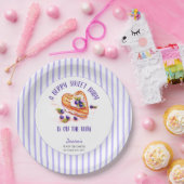 Blue Berry Sweet Fall Baby Dusche Pappteller (Party)
