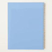 Blue Beruflich Business Planer (Rückseite)