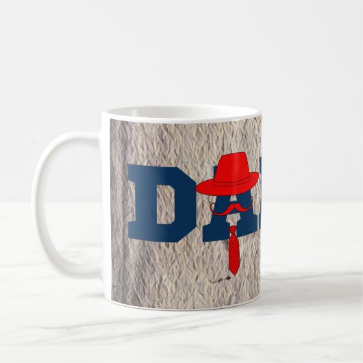 Blue best grandpa ever the times kaffeetasse (Links)