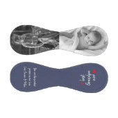 Blue Best Opa Ever 2 Foto kundenspezifisch Baseball (Paneele)