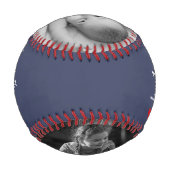 Blue Best Vater je 2 Foto kundenspezifisch Baseball (Rückseite)