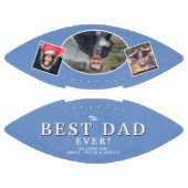 Blue Best Vater Vater 3 Foto Collage Football (Paneele)