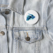 Blue Betta Fish Button (Beispiel)