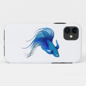 Blue Betta Fish Case-Mate iPhone Hülle (Rückseite (Horizontal))