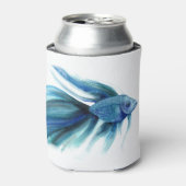 Blue Betta Fish Dosenkühler (Kanne Vorderseite)