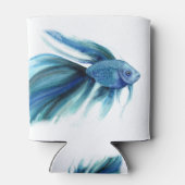 Blue Betta Fish Dosenkühler (Rückseite)