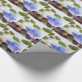 Blue Betta Fish Geschenkpapier (Ecke)