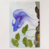 Blue Betta Fish Jigsaw Puzzle (Vertikal)