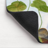 Blue Betta Fish Mousepad (Ecke)