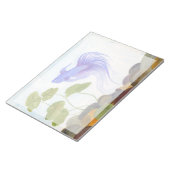 Blue Betta Fish Notizblock (angewinkelt)