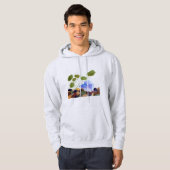 Blue Betta Fish Sweatshirt (Vorne ganz)