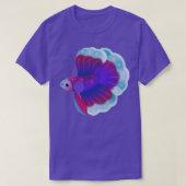 Blue Betta T-Shirt (Design vorne)