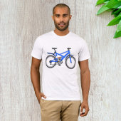 Blue Bicycle Mens T - Shirt