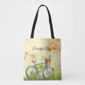 Blue Bicycle Yellow Tasche (Vorderseite)