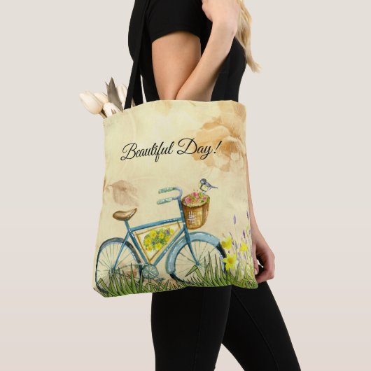 Blue Bicycle Yellow Tasche (Von Nahem)