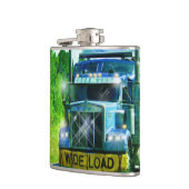 Blue Big Rig LKW LKW LKW & Highway Flachmann (Links)