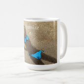 Blue Bikini Beach Sand Thunder_Cove Kaffeetasse (VorderseiteRechts)