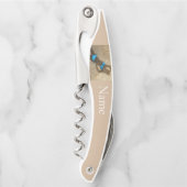 Blue Bikini Beach Sand Thunder_Cove Kellnermesser (Vorderseite)