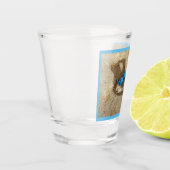 Blue Bikini Beach Sand Thunder_Cove Schnapsglas (Links)