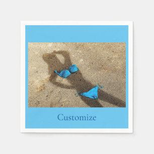 Blue Bikini Beach Sand Thunder_Cove Serviette