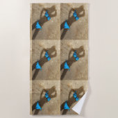 Blue Bikini Beach Sand Thunder_Cove Strandtuch (Vorderseite)