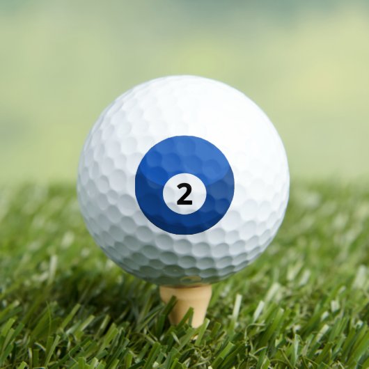 Blue Billiard Ball Nummer Zwei (Insitu T-Shirt)