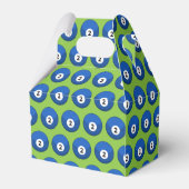 Blue Billiard Ball Nummer Zwei Geschenkschachtel (Rückseite)