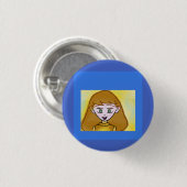 Blue Bingo Anime Button (Vorne & Hinten)