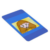 Blue Bingo Anime Flexible Foto Magnet (Rechte Seite)