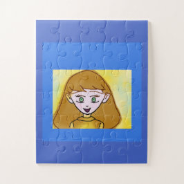 Blue Bingo Anime Puzzle