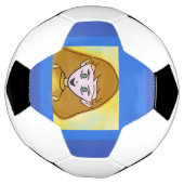 Blue Bingo Anime Soccer Ball (Gedreht)