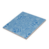 Blue Bird Abstrakte Keramik Tile Fliese (Seite)