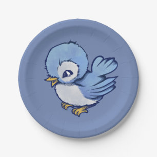 Blue Bird Art Bird Lovers Bluebird Bird Watching Pappteller
