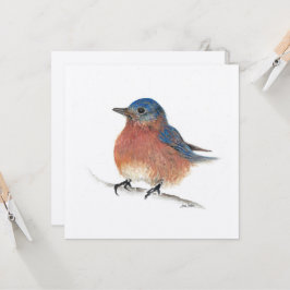 Blue Bird Card Karte