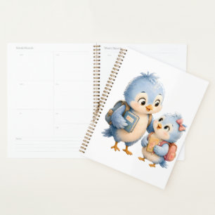 Blue Bird Daily Life Planner Planer