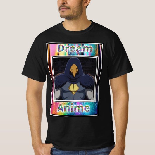 Blue Bird Dream Anime T-Shirt (Vorderseite)