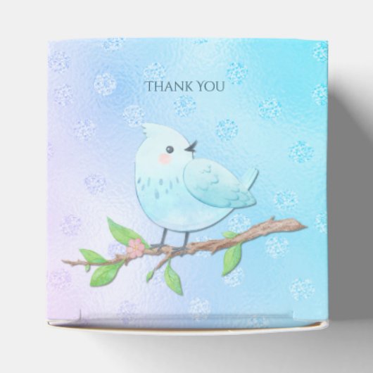Blue Bird Fevor Box Geschenkschachtel (Oben)