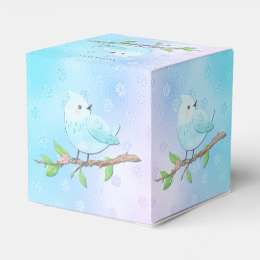Blue Bird Fevor Box Geschenkschachtel (Rückseite)