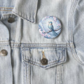 Blue Bird Floral Button (Beispiel)