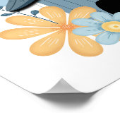 Blue Bird House Poster (Ecke)