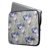 BLUE BIRD LAPTOPSCHUTZHÜLLE (Vorderseite Links)